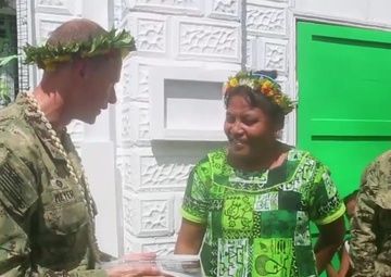 Service Members Finish Renovating Kiribati School