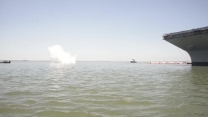EMALS Tested Aboard USS Gerald R. Ford (CVN 78)