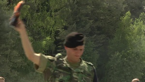 Portuguese Military Police Train US National Guardsmen on Fire Attack Defense