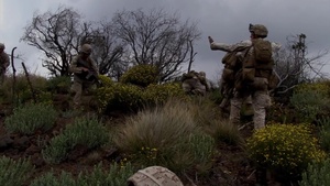 First Battalion Third Marines Conduct First Ever Company Attack On Range 10