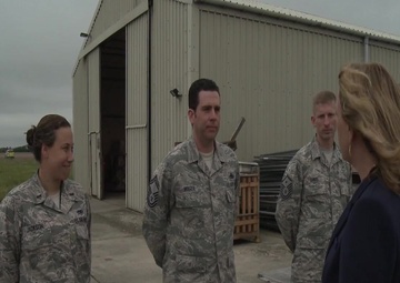 SECAF visits RAF Fairford for BALTOPS/Saber Strike 15