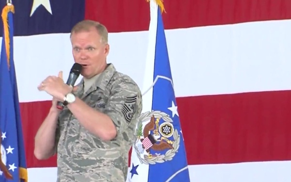 Air Force Report: CMSAF Visit