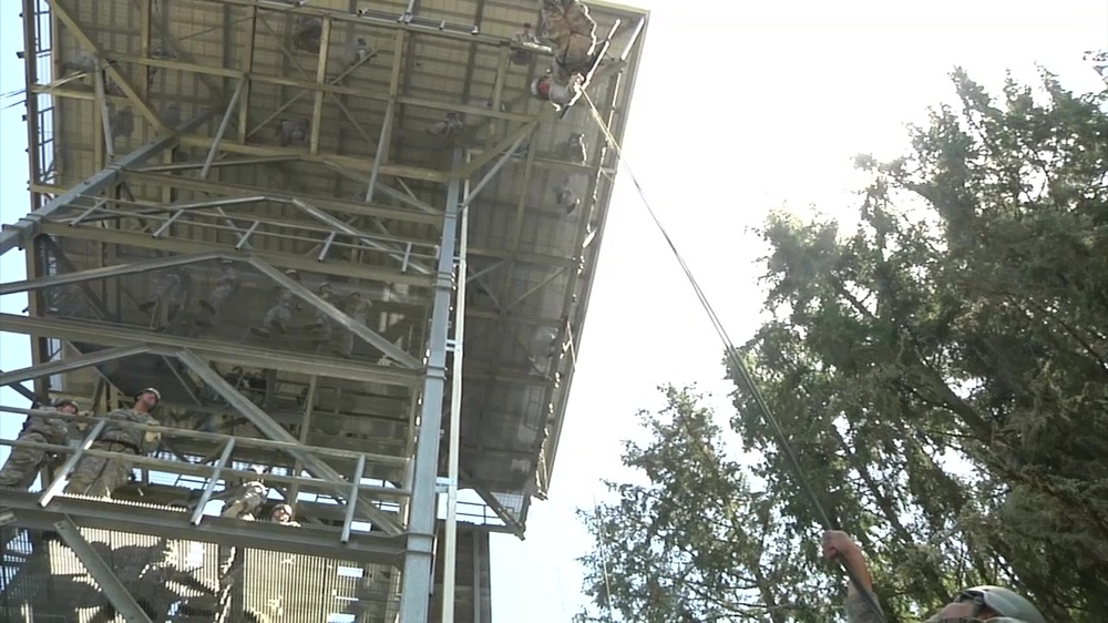 DVIDS - Video - Air Assault Rappel Tower BROLL (Camp Rilea, Ore. 2015)