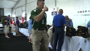 2015 DoD Warrior Games Transition Fair and Check In B-Roll