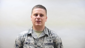 Airman 1st Class Austin Wilde Father's Day greeting