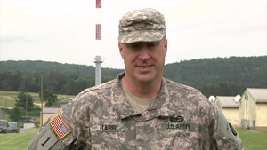 Father's Day Greeting: Army Major Chris Barr