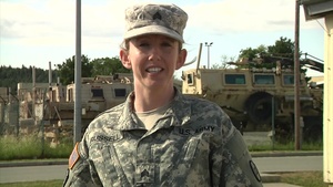Father's Day Greeting: Army Sergeant Gina Russell