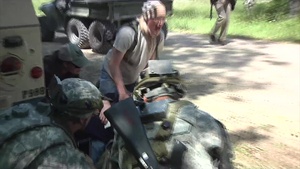 CSTX 78-15-02 : Protest and Indirect Fire B-roll