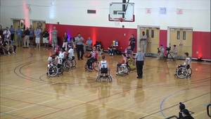 The 2015 DoD Warrior Games Wheelchair Basketball Playoffs: Army vs. Team UK