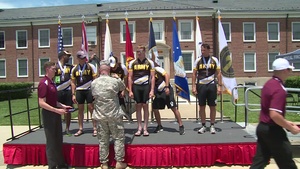 2015 Wounded Warrior Games Cycling Awards Ceremony B-Roll