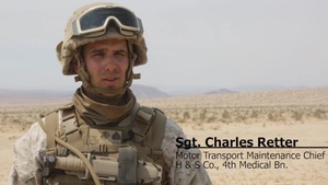 Reserve Marines and Sailors Conduct Mass Casualty Exercise at ITX 4-15