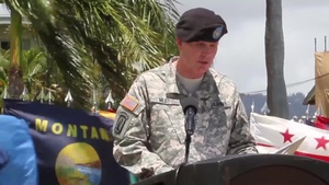 B-Roll - 8th Special Troops Battalion Change of Command and Responsibility Ceremony