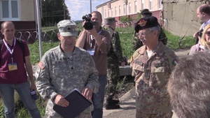 Romanian Minister of National Defense Visits TRIDENT JOUST