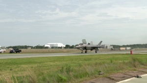 Inaugural F-35B Ski Jump Launch Makes History