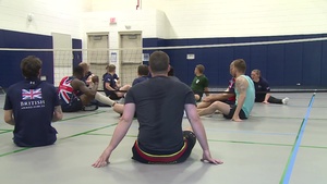 2015 DoD Warrior Games Sitting Volleyball B-Roll
