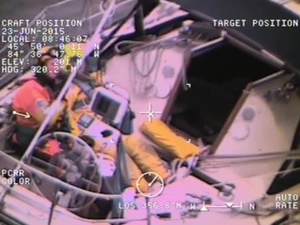 Coast Guard rescues 65-year-old woman from sailboat near Round Island, Michigan during Chicago to Mackinac Solo Challenge