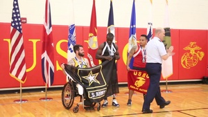 2015 Department of Defense Warrior Games 100m Track Award Ceremony