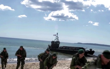 NATO Response Force Integrate Amphibious Capabilities at BALTOPS 2015