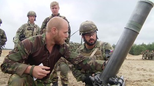 Mortar Fire Training