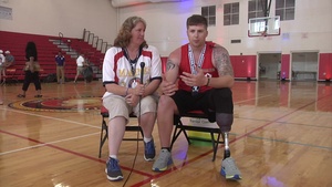 Lance Corporal Duncan S. Mathis and Theresa Mathis
