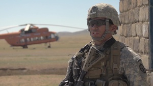 Alaska Service Members Conduct Cordon and Search During Khaan Quest