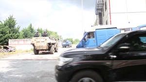 U.S. Marines, French Gendarmerie Quiet the Riots (BRoll)