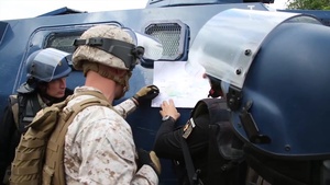 U.S. Marines, French Gendarmerie Quiet the Riots (Short Version)