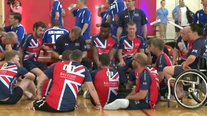2015 DoD Warrior Games Volleyball Round 3: Army vs. Team UK