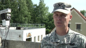 National Guard And Albanian Infantry Train on Crowd Riot Control