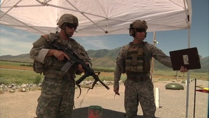 Army National Guard Best Warrior Competition 2015 Range Run Event Day 1