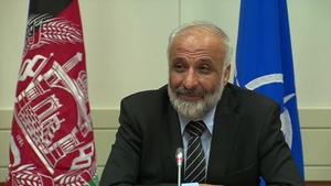 Press Conference with the Minister of Defence of Afghanistan.