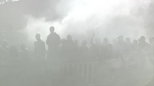 National Guard and Albanian Infantry Train on Crowd Riot Control