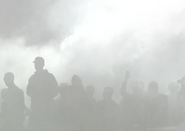 National Guard and Albanian Infantry Train on Crowd Riot Control