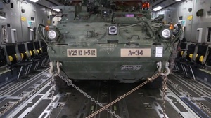 Strykers Conduct Rapid Deployment