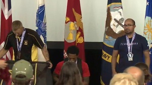 The 2015 DoD Warrior Games Shooting Medals Ceremony 1