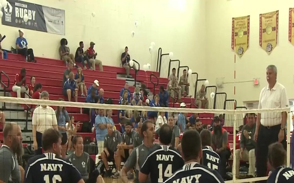 2015 DoD Warrior Games: Seeded Volleyball Games B-Roll