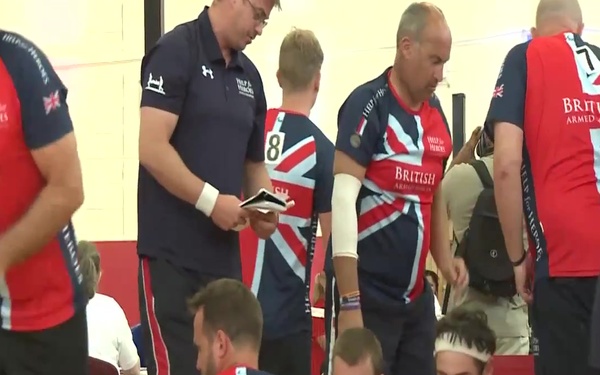 2015 DoD Warrior Games: Seeded Volleyball Games B-Roll