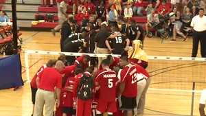 The 2015 DoD Warrior Games Sitting Volleyball Playoffs: Army v. Marines