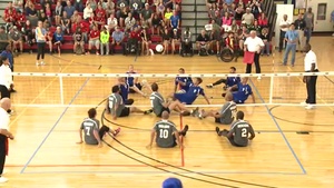 The 2015 DoD Warrior Games Sitting Volleyball Playoffs: SOCOM vs. Air Force