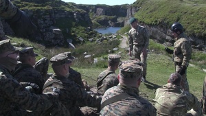 U.S. Marines Navigate Across English Soil