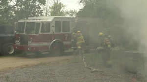 VTANG Fire Department Rollover Training