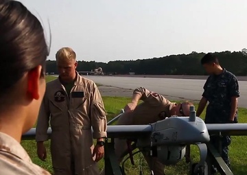 VMU-2 RQ-7B Shadow Familiarization Flight