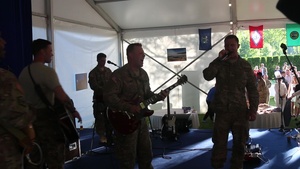 U.S. Embassy Holds a Special Independence Day Dinner for Task Force Estonia