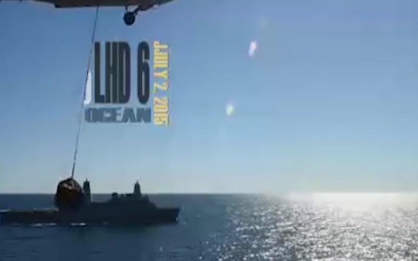 VERT-REP on USS Bonhomme Richard