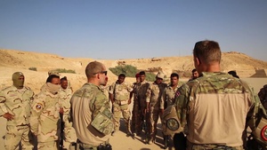 International Coalition Trains Iraqi Security Forces in Infantry Tactics (b-roll)
