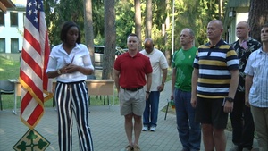 4ID MCE Celebrates 4th of July in Lithuania