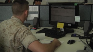 B-Roll of Gunnery Sgt. Richburg: The man behind the force