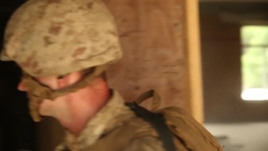 Combat Engineers Break in Doors, Clear Rooms