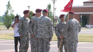 Company B, Change of Command Ceremony