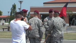 Company HHC BDE, Change of Command Ceremony